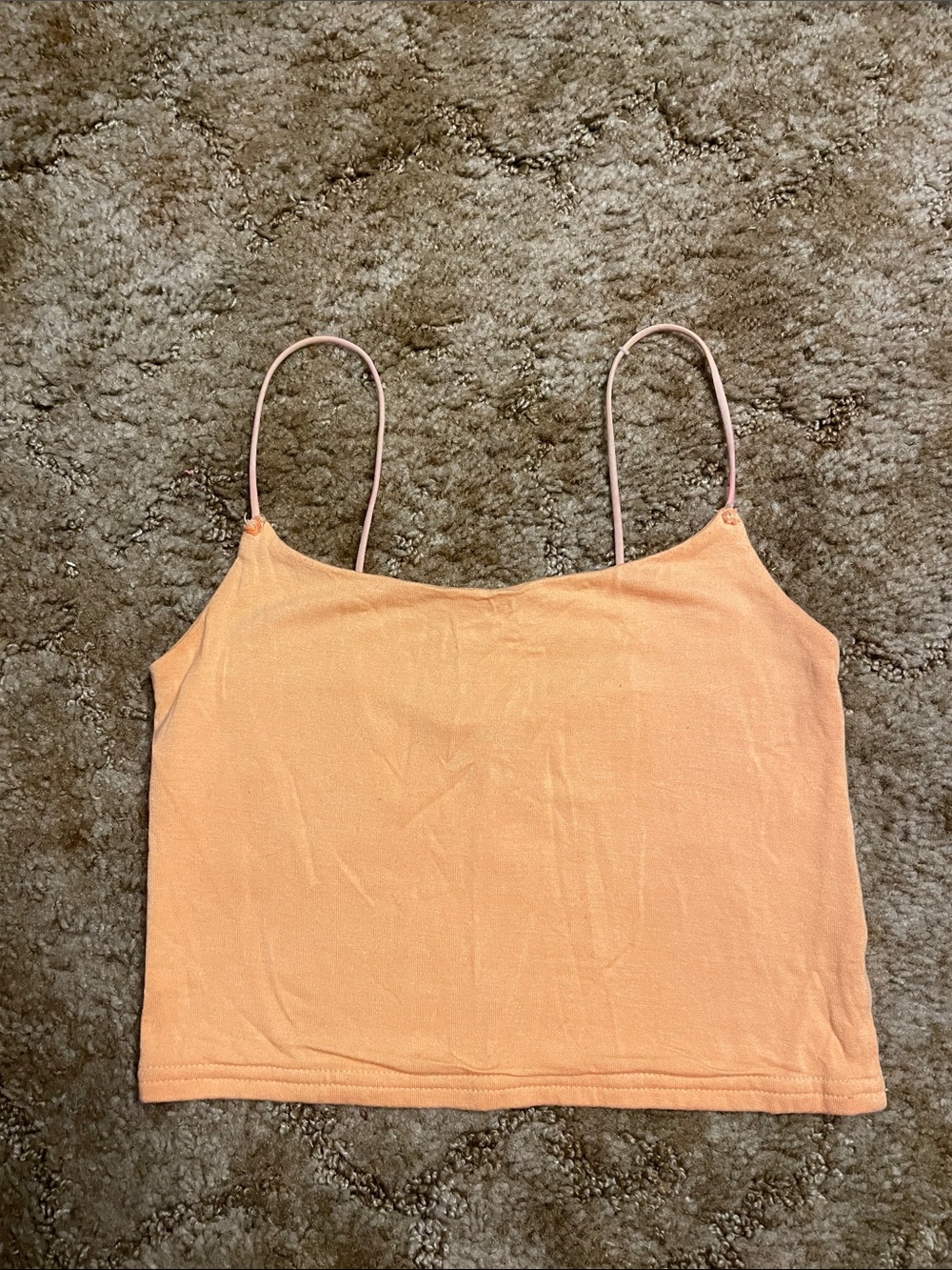 Pacsun Orange Cropped‎ Tank Size Small Woman’s